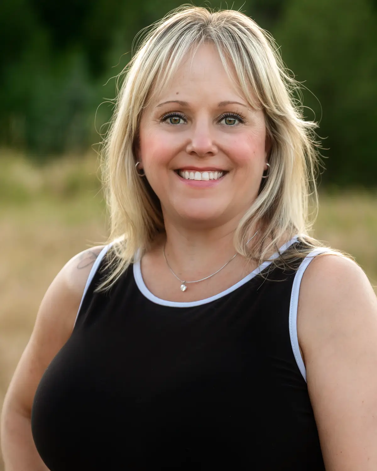 Jen Lenz in a thoughtful moment, North Idaho REALTOR