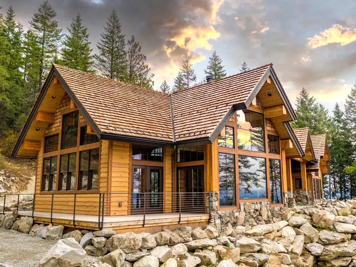 Secluded mountain retreat in North Idaho