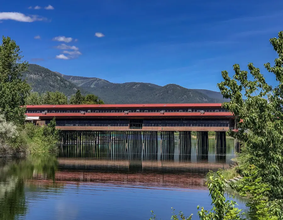 Walkable downtown near North Idaho waterfront