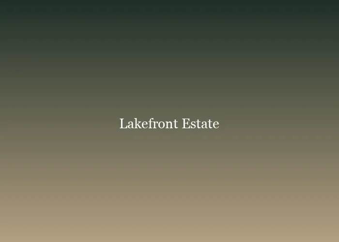Sandpoint lakefront estate with private dock